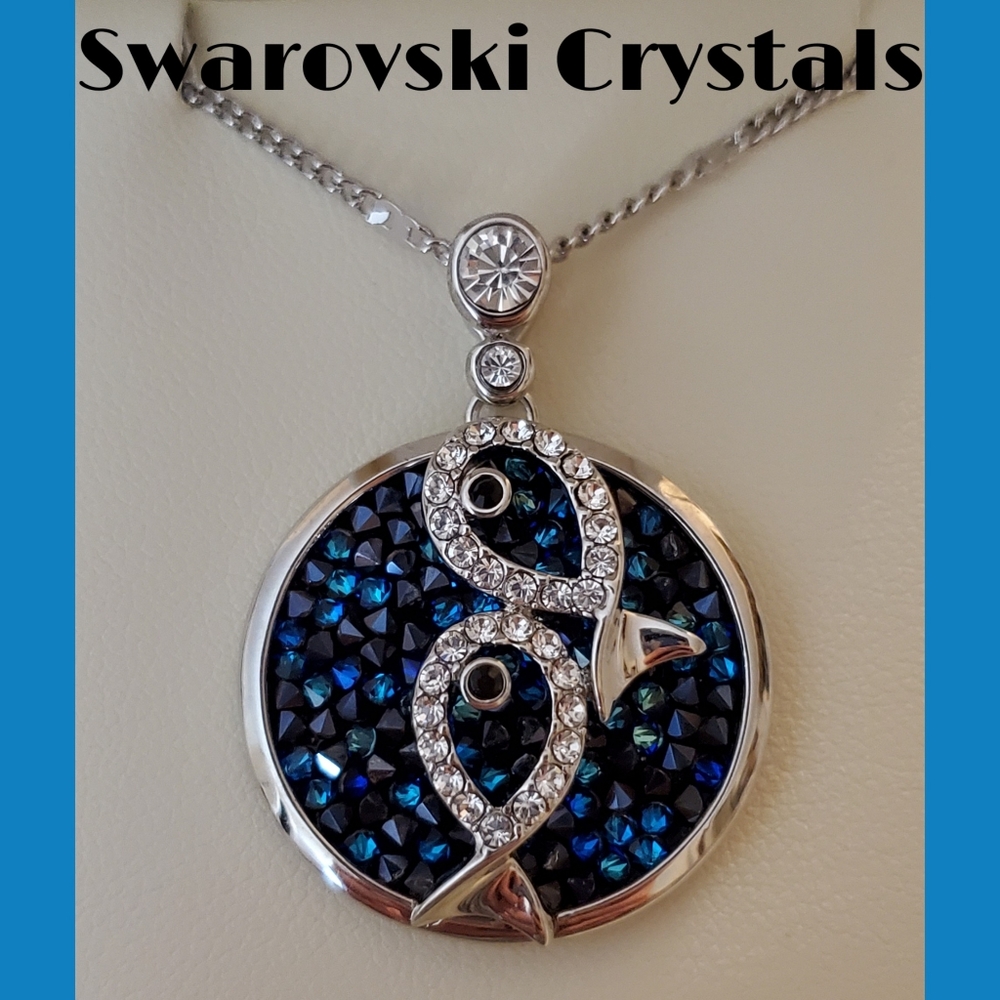 Stunning Oceanic Crystal Necklace